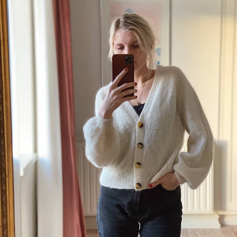 Balloncardigan PetiteKnit