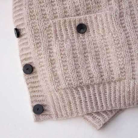 Ribbed Raglan Anne Ventzel Strickkit