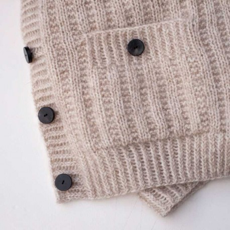 Ribbed Raglan Anne Ventzel Strickkit