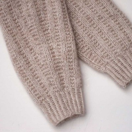 Ribbed Raglan Anne Ventzel Strickkit