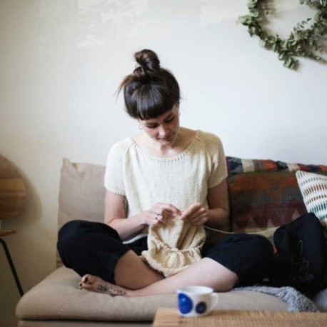 Witre Design Cropped Western Tee Strickset