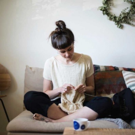 Witre Design Cropped Western Tee Strickset