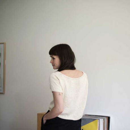 Witre Design Cropped Western Tee Strickset