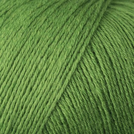 Knitting for Olive Merino Clover Green Detail