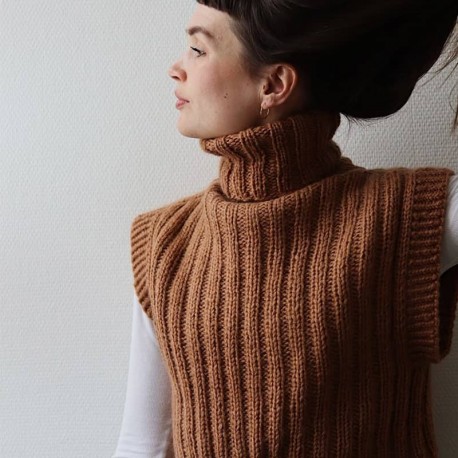 Berry Slipover Witre Design Strickset