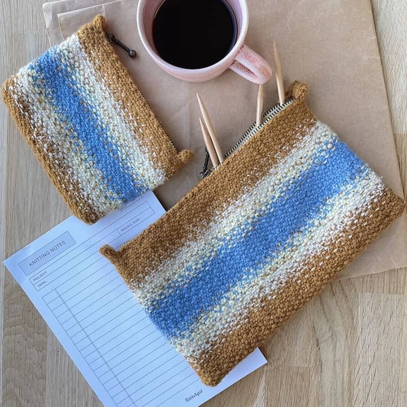 PetiteKnit Technicolor Purse Strickkit