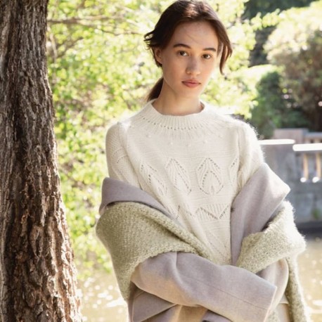 Sandnes Lourdes Genser Strickanleitung