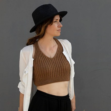 Zoe Top Paula m Strickanleitung