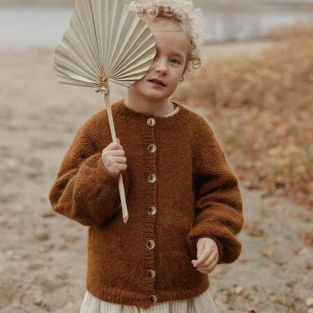 Shine Cardigan Junior Novemberknits Strickkit