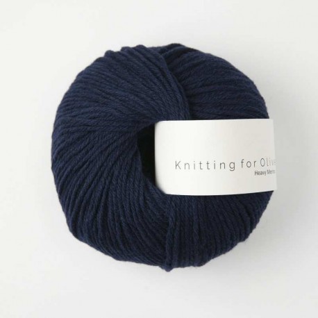 Knitting for Olive Heavy Merino Navy Blue