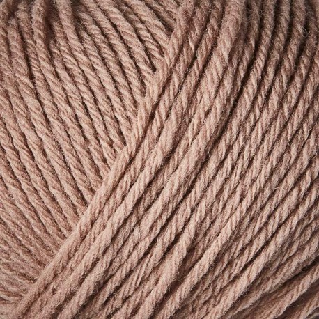 Knitting for Olive Heavy Merino Rose Clay Detail