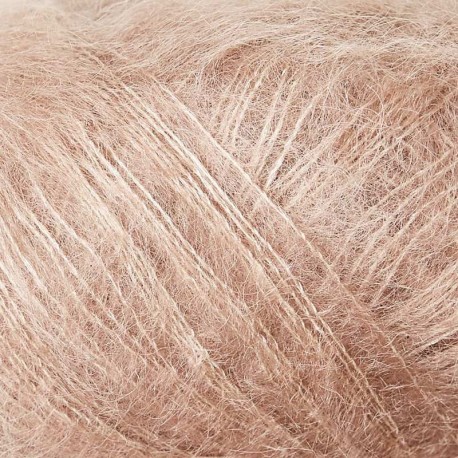 Knitting for Olive Soft Silk Mohair Rose Clay Detail