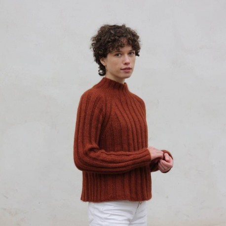 Knitting for Olive Chunky Rib Sweater Strickset
