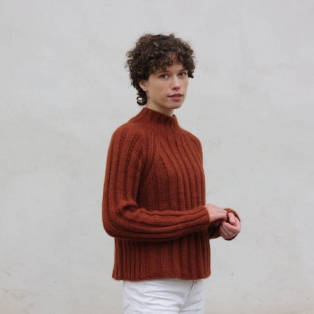 Knitting for Olive Chunky Rib Sweater Strickset