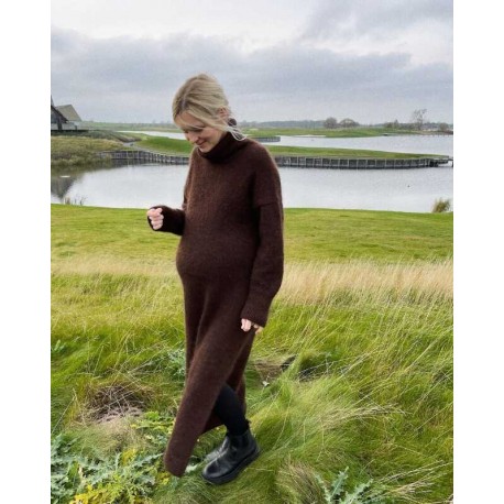 PetiteKnit Chestnut Dress Strickset
