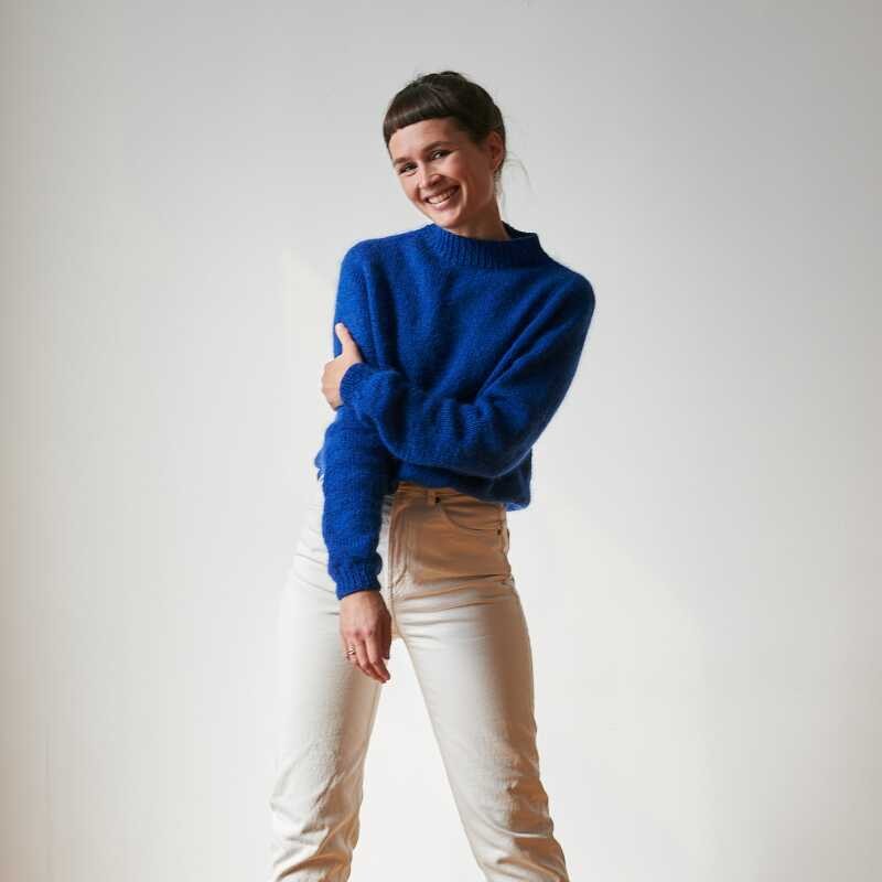Collett Sweater Witre Design Strickset