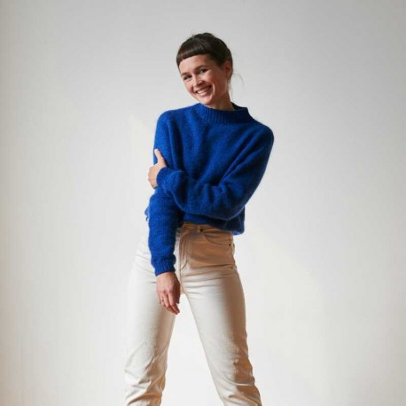 Collett Sweater Witre Design Strickset