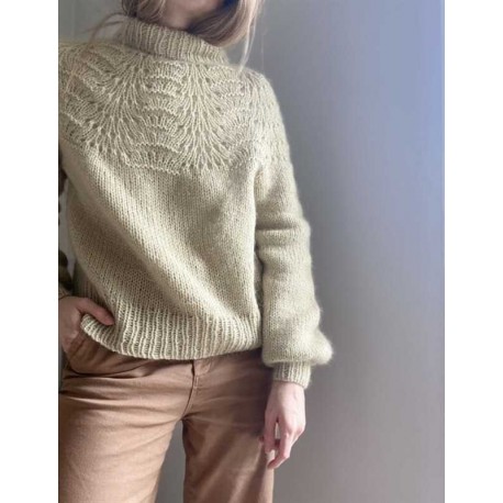 Le Knit Peacock Sweater Strickset