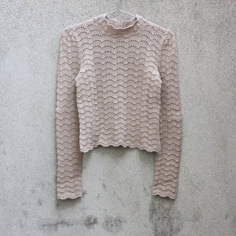 Barbroe Bluse Knitting for Olive Strickset