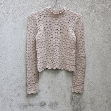 Barbroe Bluse Knitting for Olive Strickset