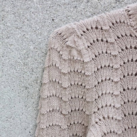 Barbroe Bluse Knitting for Olive Strickset
