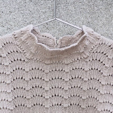 Barbroe Bluse Knitting for Olive Strickset