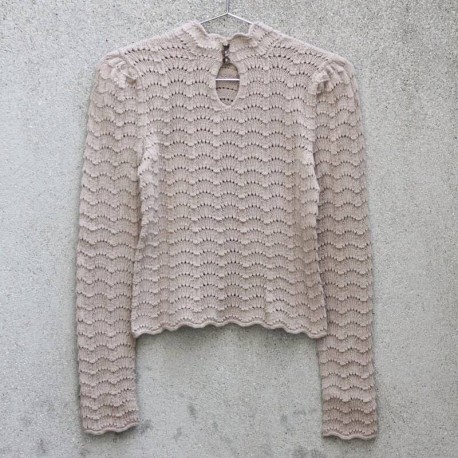 Barbroe Bluse Knitting for Olive Strickset