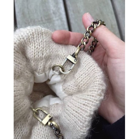 PetiteKnit  - Kette für Winter Clutch / Honey Bucket Bag