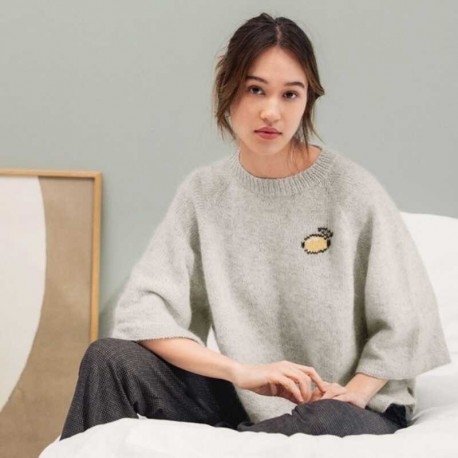 Sandnes Cherry Genser Strickset