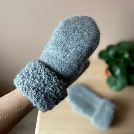 Rilleruth Fäustlinge mit Kuschelbündchen Strickset