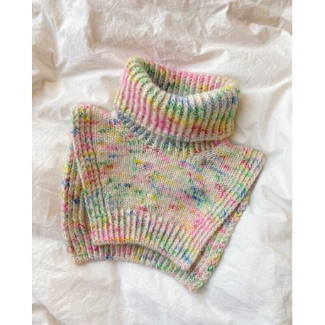 Terrazzo Neck Junior PetiteKnit