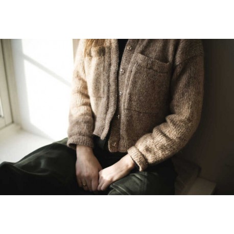 Miles Jacket Witre Design Strickset