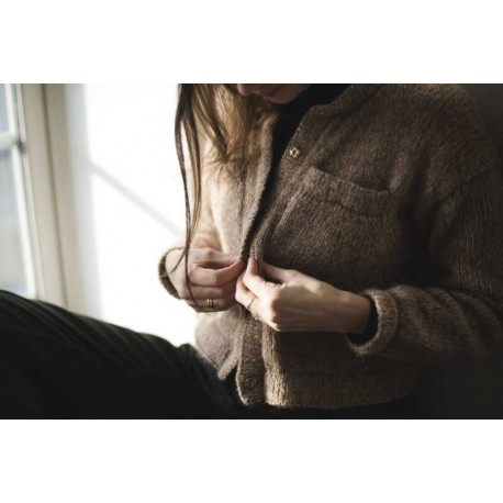 Miles Jacket Witre Design Strickset
