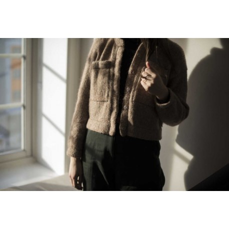 Miles Jacket Witre Design Strickset