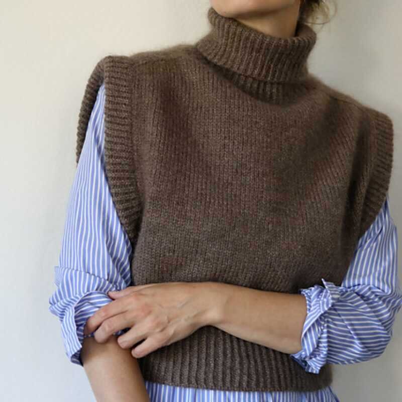 st.effie studio Anna Vest Strickset