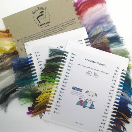 Farbkarten zur Ansicht