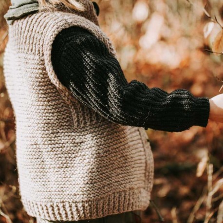 Waldling Weste Kleinigkeitenliebe Strickset