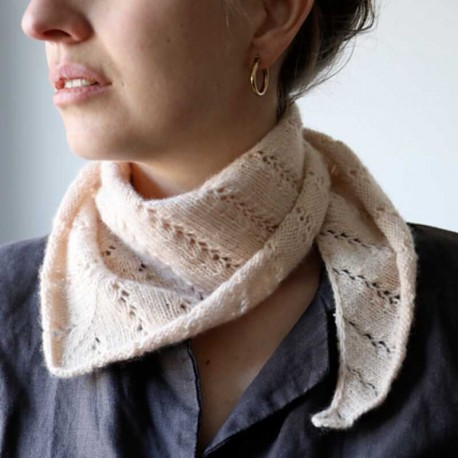 Sierra Scarf st.effie studio Strickanleitung und Wolle