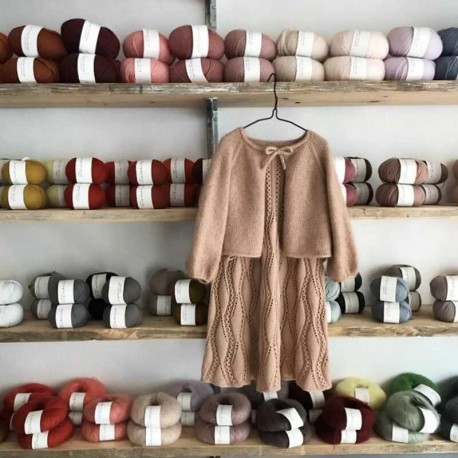 Audrey Cardigan Knitting for Olive Strickset