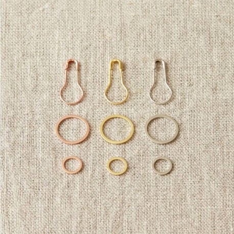 Cocoknits Precious Metal Stitch Markers Maschenmarkierer