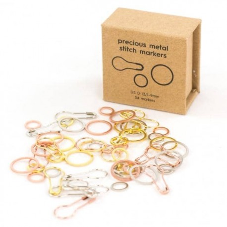 Cocoknits Precious Metal Stitch Markers Maschenmarkierer