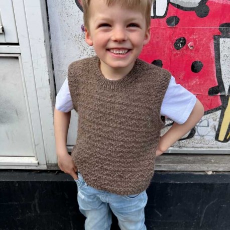 Sille Slipover Mini PetiteKnit Strickset