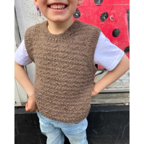 Sille Slipover Mini PetiteKnit Strickset