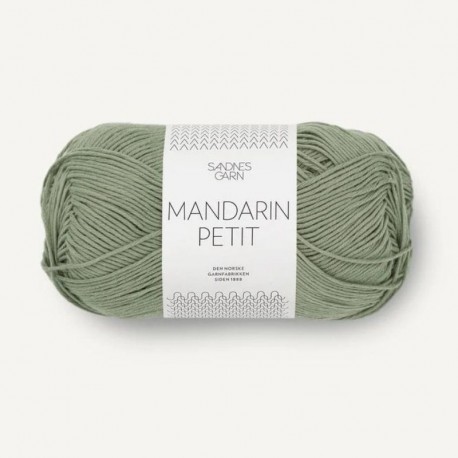 Sandnes Mandarin Petit Stovet Lys Gronn 9041