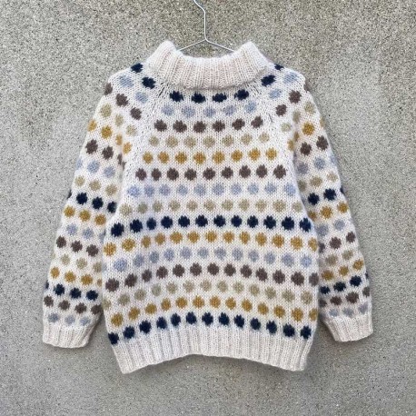 Knitting for Olive Dot Sweater Kids Strickset