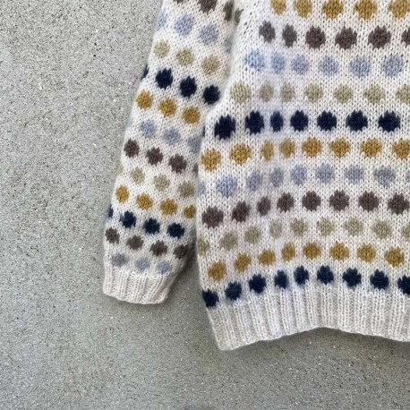 Knitting for Olive Dot Sweater Kids Strickset