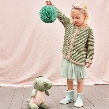 Sandnes Heft 2206 Riddley Jakke Strickset