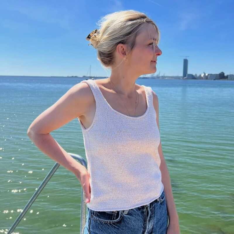 Petite Knit June Top Wollpaket