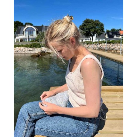 Petite Knit June Top Wollpaket