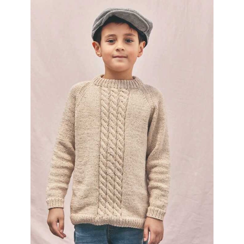 Sandnes Heft 2206 - Skipper Genser Strickset